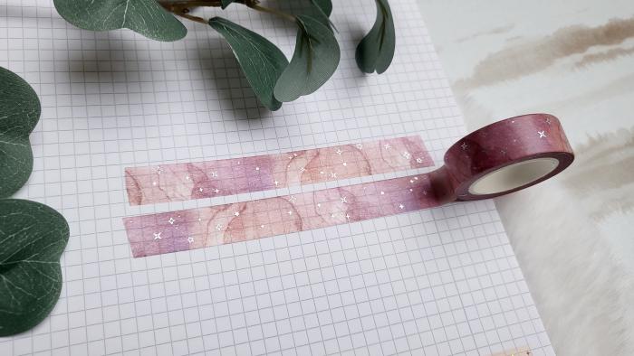 Washi Tape Pink Peach